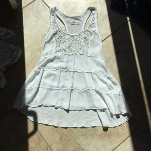 White Hollister blouse